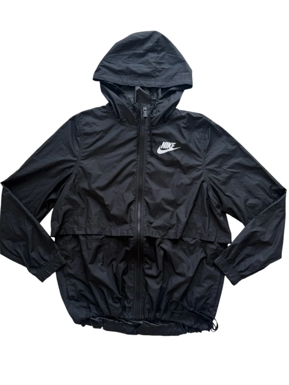 Nike Women's Sportswear Repel Windbreaker Hooded Jacket Size Medium